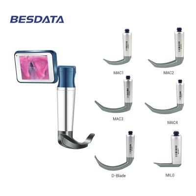 China Anesthesia Intubation Reusable Rigid Intubation Macintosh VideoLaryngoscope Replace King Vision Video Laryngoscope Mcgrath With Camera for sale