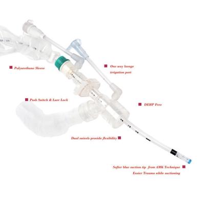 China Price Top Quality Plastic Medical Catheter Manufacturer Disposable Closed Suction Catheter for sale