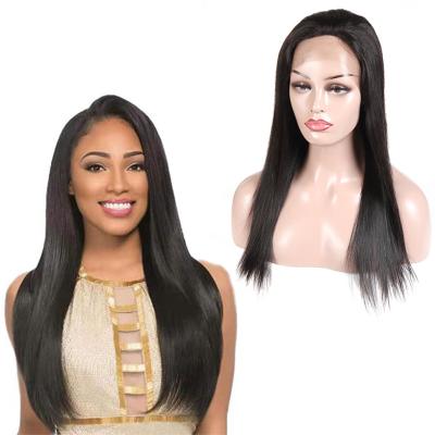 China Vendor Silky Straight Long Full Lace Wigs Transparent Lace Front Wigs for sale