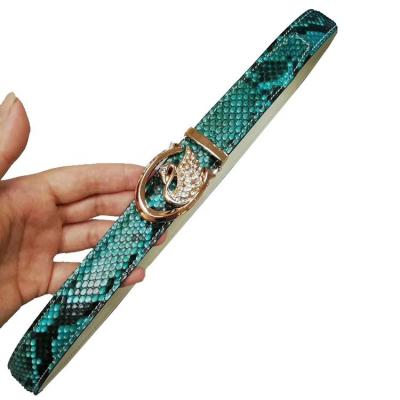 China Fashion.Casual.Business handmade real python leather belts, a variety of belt buckles to choose from, luxury leather belts for sale