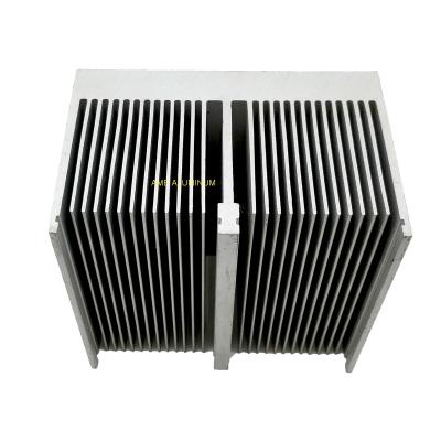 China Black anodized CNC machined AI box aluminum heat sink 150(W)*45(H)*105 (L)mm en venta