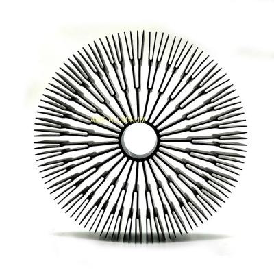 Китай Custom Anodized Round Aluminum Heatsink for Led Light продается