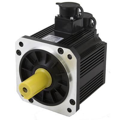 China Totally enclosed Synmot 1kW 2500 rpm brushless AC motor with servo drive and cables for sale