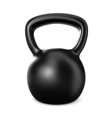 China Universal Gym Equipment High Quality Dumbbells For Sale Cast Vinyl Kettlebell for sale