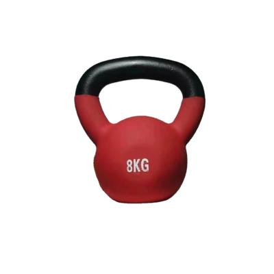 China Kettlebell blue black red 4kg, 6kg, 8kg, 10kg low price universal cast iron vinyl for sale