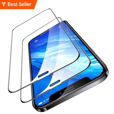 China Ultimate Naked Screen Experience TORRAS Amazon Choice Diamonds Clear Hard 2-Pack 3D 9H Premium Tempered Glass Film Screen Protector For iPhone 12 mini for sale