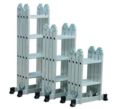 China Folding Ladders Universal Hinge Combination Ladder Aluminum Folding Scaffolding Ladder for sale