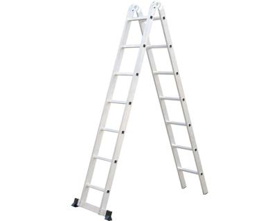 China Folding Ladders Folding Industrial Telescopic Extension Ladder, Universal Aluminum Step Ladders for sale