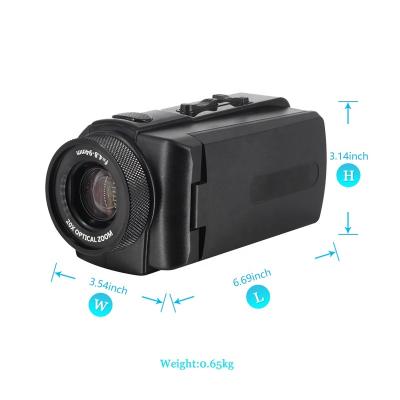 China 16MP 2021 JOVE D09 4K 4G DV Handheld Infrared Night Vision DV with 20x Face Recognition Optical Zoom for sale