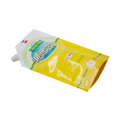 China Disposable Plastic Doypack High Quality Standing Soft Drinks For Soft Drinks Spout Bag for sale