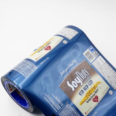 China Food Grade Moisture Proof Metallized Bopp Film Lamination Film Roll For Nut Packaging for sale