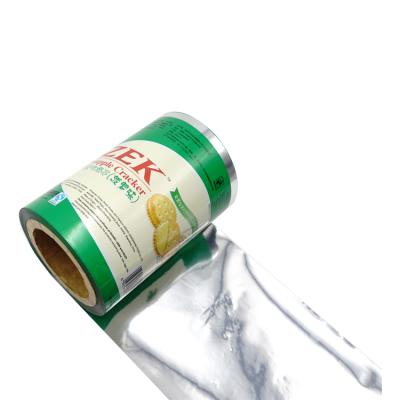 China Custom Moisture Proof Printed Laminated PET / PE Material Food Packaging Roll Film for sale