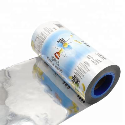 China Food Grade Bopp Roll Corn Puff Corn Puff Retort Sealing Moisture Proof Safe Plastic Printed Film for sale