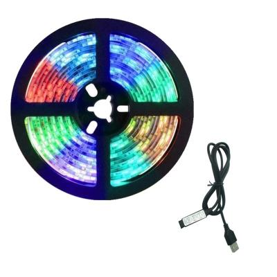 China Outdoor 24 Keys IR Remote Smart LED Light Strip with Adhesive Backing Adjustable Brightness App Control for Bedroom Party Decoration for sale