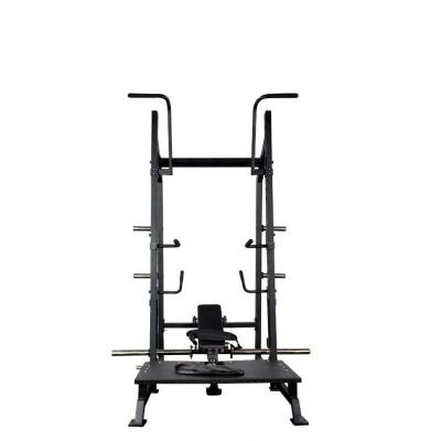 China Multifunctional Hot Selling Universal Gym Fitness Equipment Commercial Power Half Squat Rack for sale