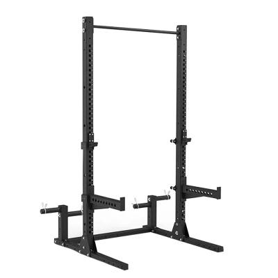 China Multifunctional Living Room Gym Commercial Vertical Squat Rack Half-Frame Training Rack for sale