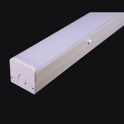 China 40W 60W Knoc-out 4 Feet High Lumen 5000K 120V 277V Led Batten Lamp Fixture for sale