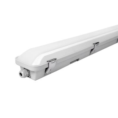 China Warehouse 2022 20W ip66 2 feet motion sensor led tube light ceiling batten fluorescent replacement led light tri proof ip65 for sale