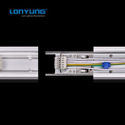 China Seamless & No Dark Integrated Connection Trunking System Supermarket Mall 1.2m High Quality Linear 1.5m Led Linear Light for sale