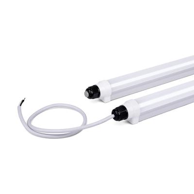 China Residential ETL Listed Linkable Plastic T8 Freezer Led Light , 9/13/18/22W IP65 Waterproof IK10 Led Linear Light For Cooler Light for sale