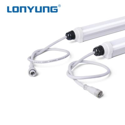 China Waterproof IP66 TUV CE Approved Full Plastic T8 Tube Light 0.6m/0.9m/1.2m/1.5m Waterproof Led Linear Light IP65 Zhongshan for sale