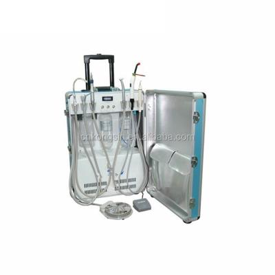 China GU-P206 Dental Regional Portable Dental Unit With Oilless Air Compressor for sale