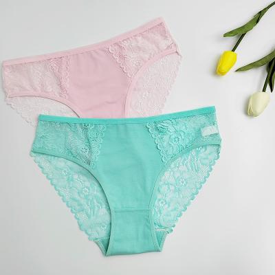 China Large Size Ladies Underwear Belly Ladies Panties Girls Cotton Lace Panties High Quality Breathable Sexy Seamless Panties Underwear for sale