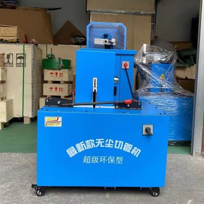 China Hydraulic Hose CE Certification 1/4-2inch 4sp Lays Hydraulic Flexible Rubber Hose Cutter Machine Wire Hose Pipe Dustless Cutting Machine for sale