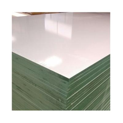 China Furnitrue Decoration Moisture Proof Melamine Faced MDF With Green Core For Furniture for sale