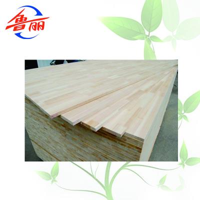 China High quality exterior of china pine/poplar/paulownia joint finger board for furniture for sale