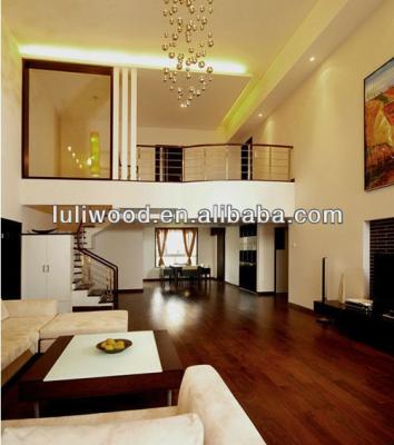 China Indoor Wide Plank American Walnut Engineered Wood Flooring Manufacturer for sale