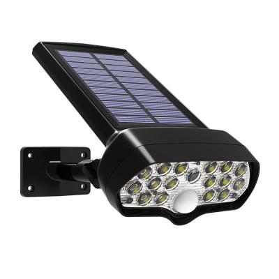 China Outdoor Lighting Best Selling High Quality All-in-one Outdoor Waterproof Solar Human Body Sensor LED Wall Light for sale