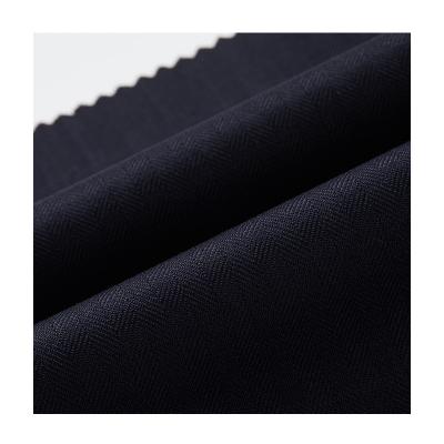 China Organic fabric for suit /uniform/dress High end Wool&kashmir&silk blended tweed wool fabric 100% sustainable wool garment pants suit for sale