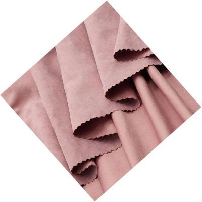 China Hot Sale Breathable Twill Peach Peel 100% Polyester Micro Microfiber Peach Skin Fabric For Beach Short Cloth for sale