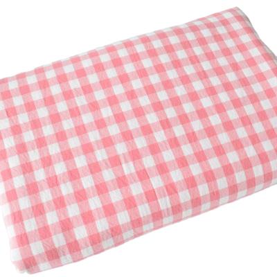 China China Manufacture Width Dobby Tablecloth Plaid Antistatic Yarn Dyed Customized Material Upholstery Fabric for sale