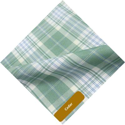 China Best price wholesale anti static high quality yarn dyed 100% cotton plaid flannel fabric with low price for sale