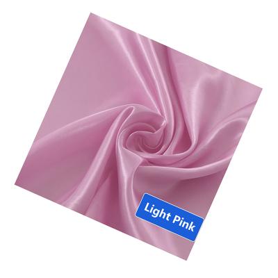 China 100% Fabric, Factory Price Waterproof Smooth Satin Waterproof China Manufacture Soft Crush Velor Upholstery Satin Breathable Satin Fabric for sale