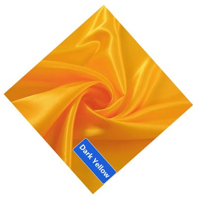 China China Manufacture Fashion Apparel Satin Fabric Breathable Polyester Spandex Side To Side Shiny Stretch Satin Fabric for sale