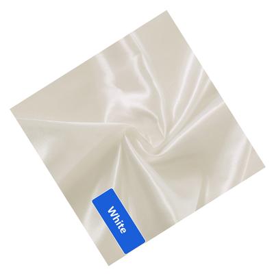 China Breathable Heavy Duty Duchess Satin Fabric, China Manufacture Wedding Dress Factory Price 100% Polyester Stretch Satin Fabric Poly for sale