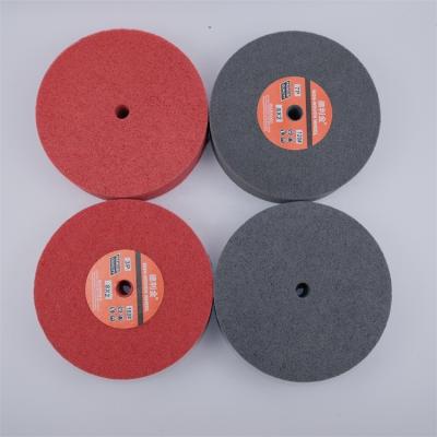 China Professional Durable Abrasive Polishing Tools Nonwoven Polishing Wheel Nylon Wheels Flap Wheel Polishing Wheel for sale