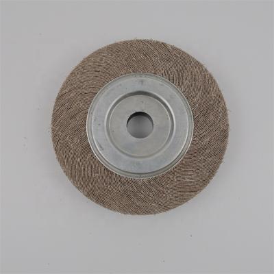 China Customizable Size Abraser Wheel Flap Sanding Cloth Fin Polishing Grinding Wheels Sanding To Clean And Finish for sale