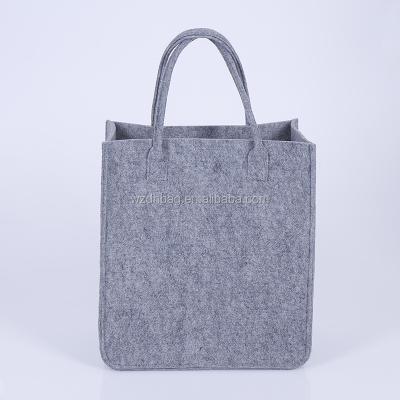 China LOW MOQ Eco Friendly Natural Sustainable Grocery Tote Felt Bag for sale