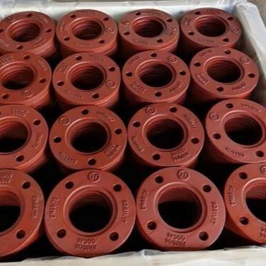 China Malleable Mechanical Seal Iron Mounting Ring ANSI / DIN / EN for sale