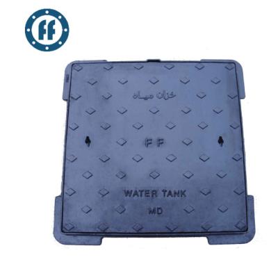 China EN124 Sewage Tank Ductile Iron Manhole Cover for sale