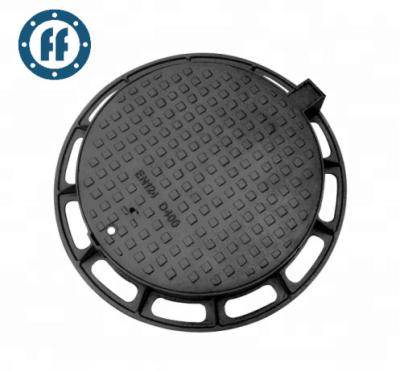 China Ductile iron cover d400 manhole cover for sale