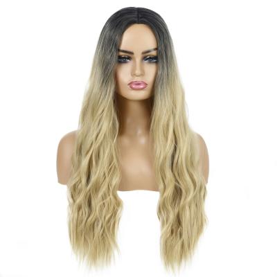 China Wholesale Natural Spring Curl Lace Front Wigs Ombre Hair Wigs For Black Women Lace Front Wig for sale