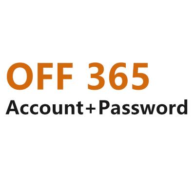 China 100% Working Off 365 Account+Password (2023) Off 365  Off 365 Pro Plus 100% Online Activation for 5 Devices PC/Mac Send by Email for sale