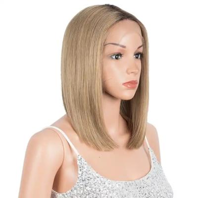 China Silky Straight Wave Rebecca hair manufacturers high quality natural fiber lace front customized lace wigs heat resistant synthetic wigs without glue for sale