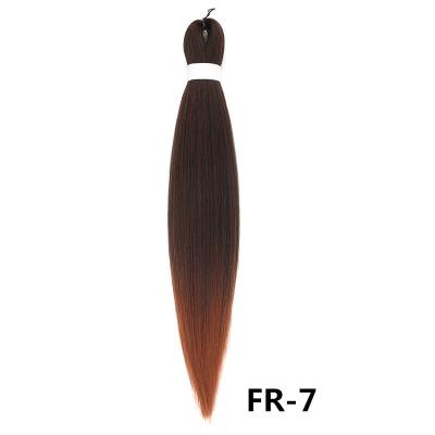 China Straight weave Rebecca wholesale high quality ghana yaki ez synthetic prestretched expressions pre stretched vendors easy braid hair braiding for sale