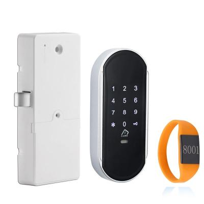 China 2020 Hot Zinc Alloy Digital Key Card Access Door Locks For Furniture Wood Cabinet for sale